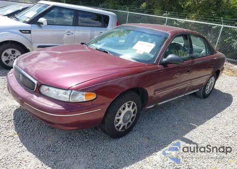 2001 Buick Century Custom from USA, damaged, VIN 2G4WS52J011130112